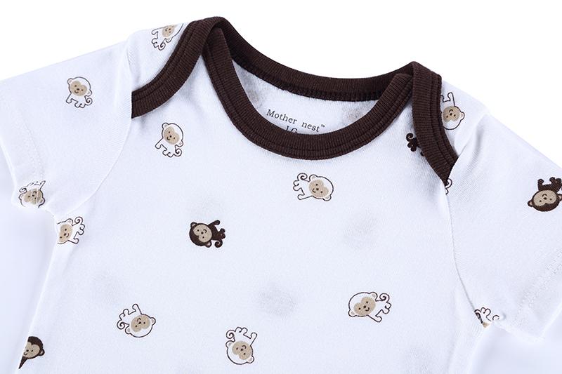 Promotion!2015 New Roupas De Bebe 25 Style Baby Girls&Boys Costume Monkey Printed Infant Baby Bodysuit New Born Baby Clothes (2).JPG