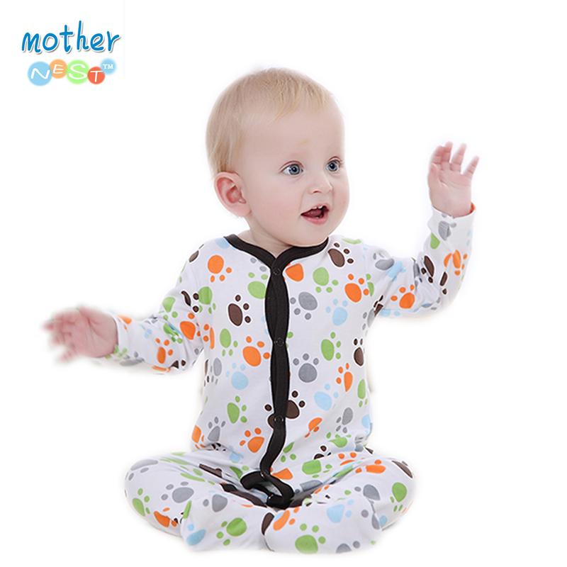 Newborn Baby Girl Boy Clothes Cotton Cartoon Printed Long Sleeve Baby Rompers Bebek Giyim Christmas Similar Carter Baby Clothing.jpg