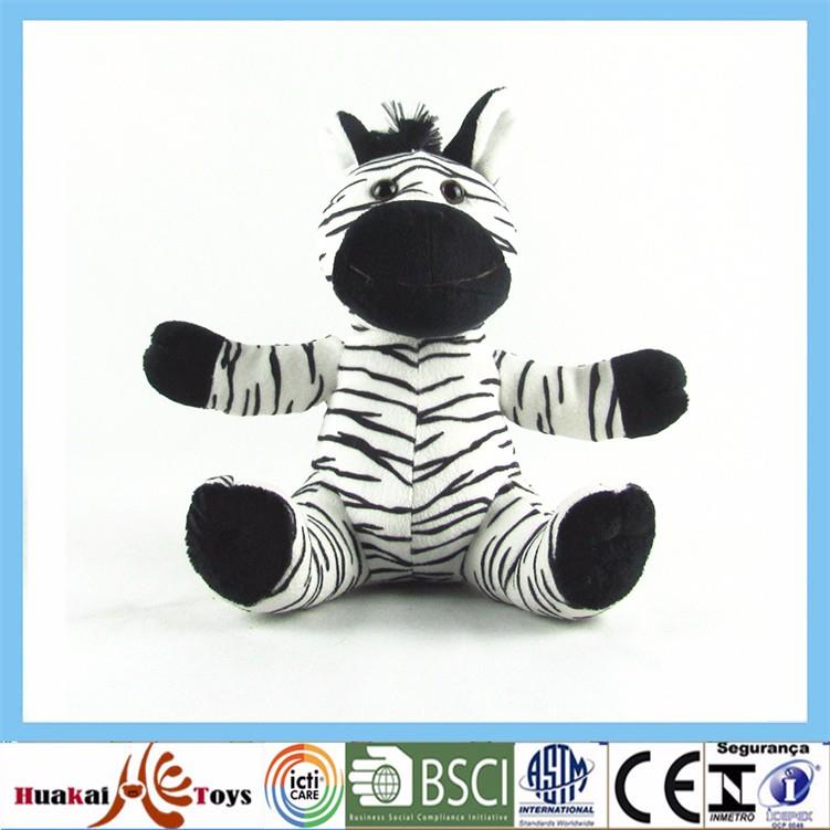 customized new fashion  pet zebra animal plush toy.jpg