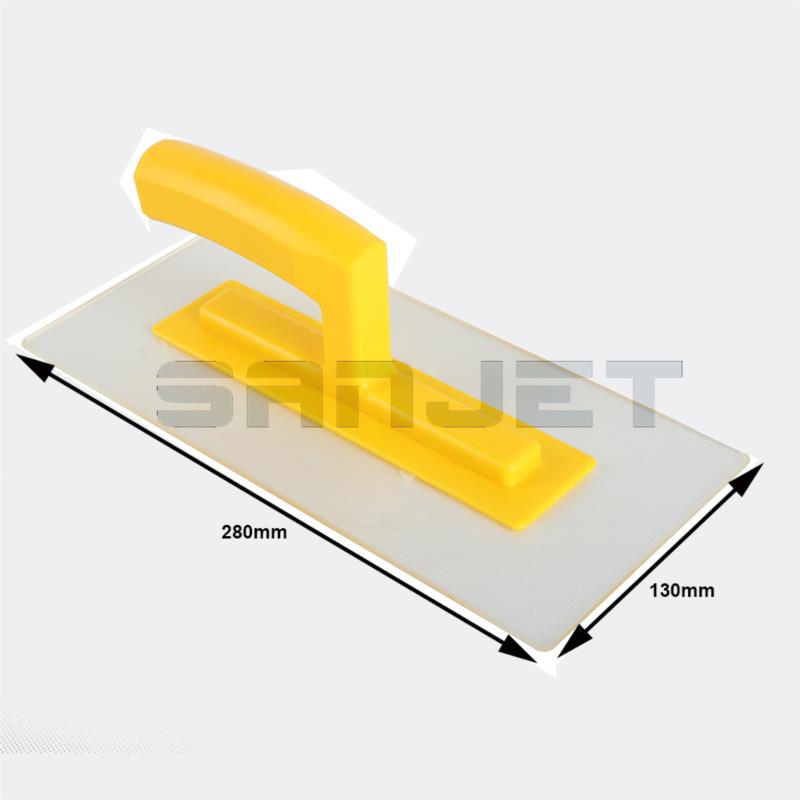 SANJET Transparent Plastic Plastering Trowel with Plastic Handle 2 logo.jpg