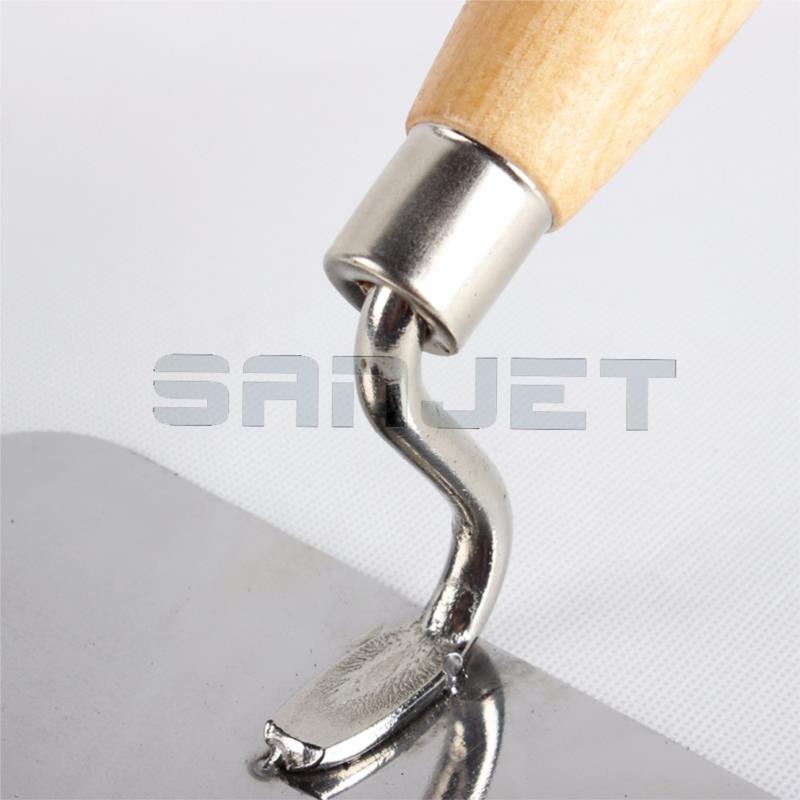 SANJET 180mm Stainless Steel Gaunging Trowel with Wooden Handle 3 logo.jpg