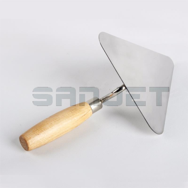 SANJET 180mm Stainless Steel Gaunging Trowel with Wooden Handle 5 logo.jpg