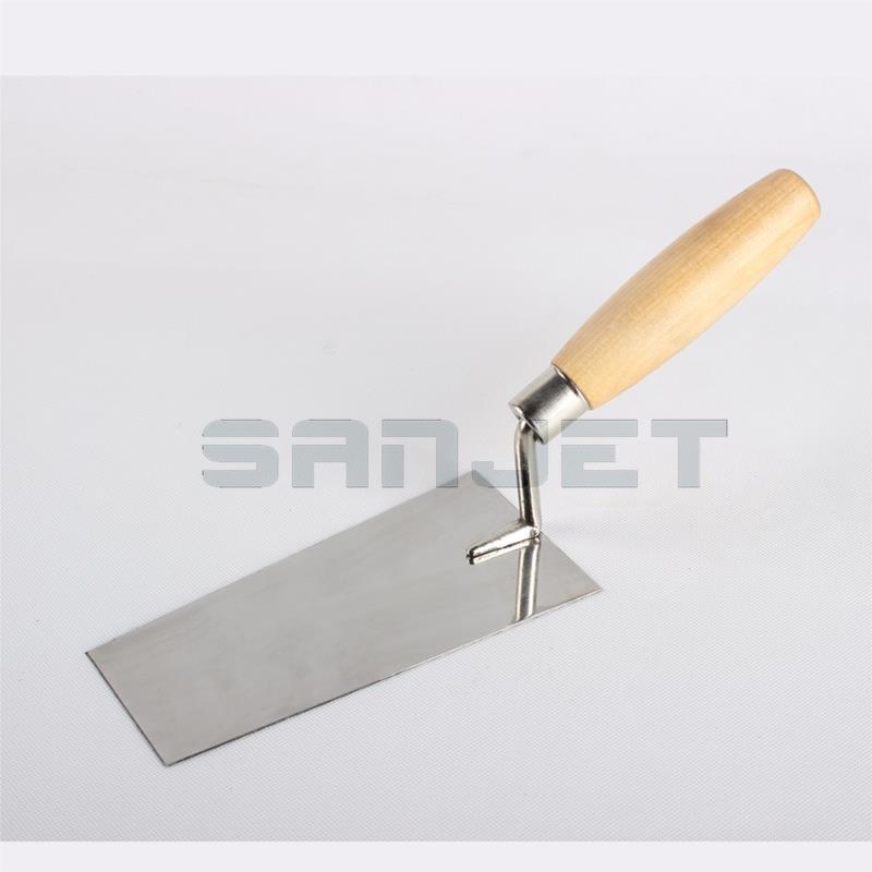 SANJET Stainless Steel Bucket Trowel with Wooden Handle 1 logo.jpg