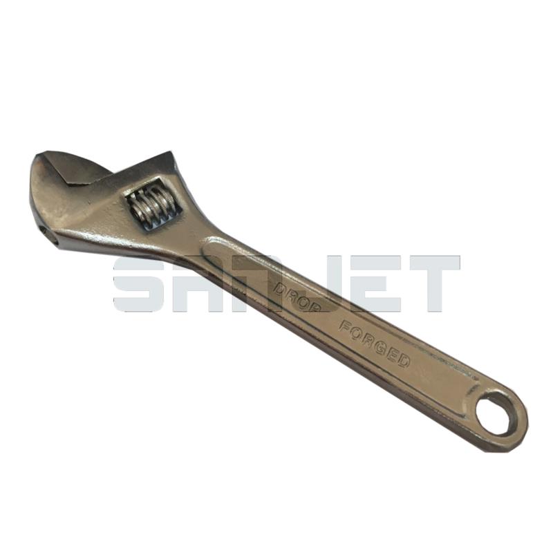 SANJET 200mm Chrome plated Adjustable Wrench Spanner 1 logo.jpg